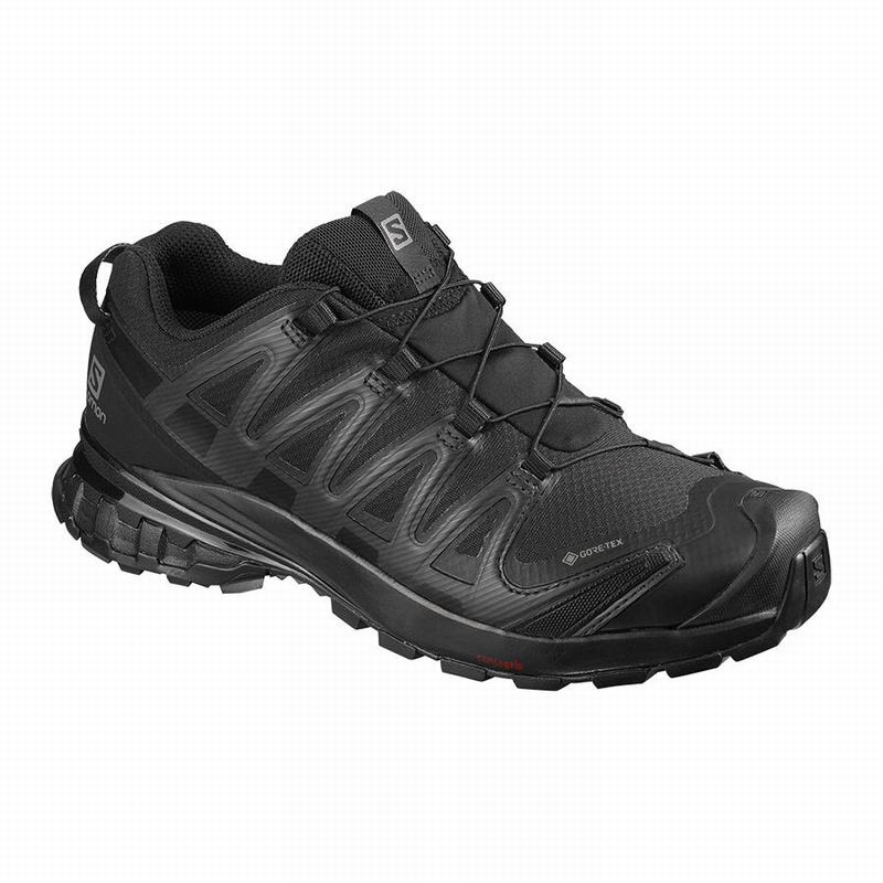 Salomon Israel XA PRO 3D V8 GORE-TEX - Womens Trail Running Shoes - Black (ISRH-43912)